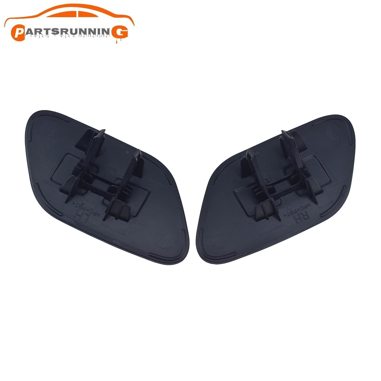 2PCS Headlight Washer Nozzle Cover Cap Left Right For KIA Sportage KX5 2016-2019 6B93BC-57