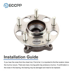 1Pc Wheel Hub Bearing Rear For Honda Accord 2008-2011 2012 Acura TSX 2009-2014 6B93BC-57