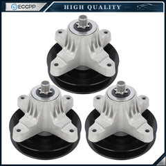 3 Spindle Assembly For MTD 50" Deck 618-04825 618-04825A 618-04825B 918-05016