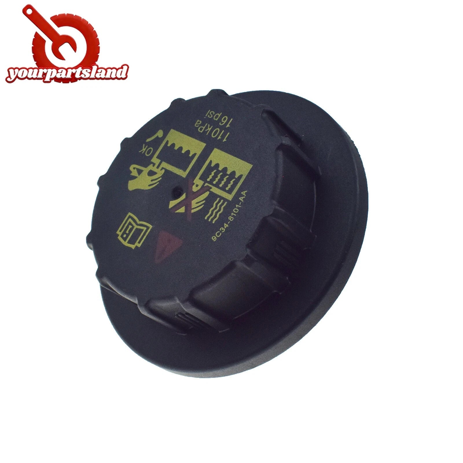 Coolant Reservoir Radiator Cap For Ford Mustang F150 Lincoln Mercury 9C3Z-8101-B 6B93BC-57