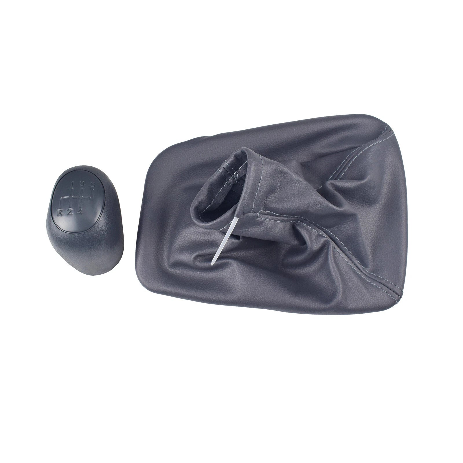 5 Speed Manual Gear Shift Knob PU Leather For Mercedes Benz Sprinter 2000-2006 6B93BC-57