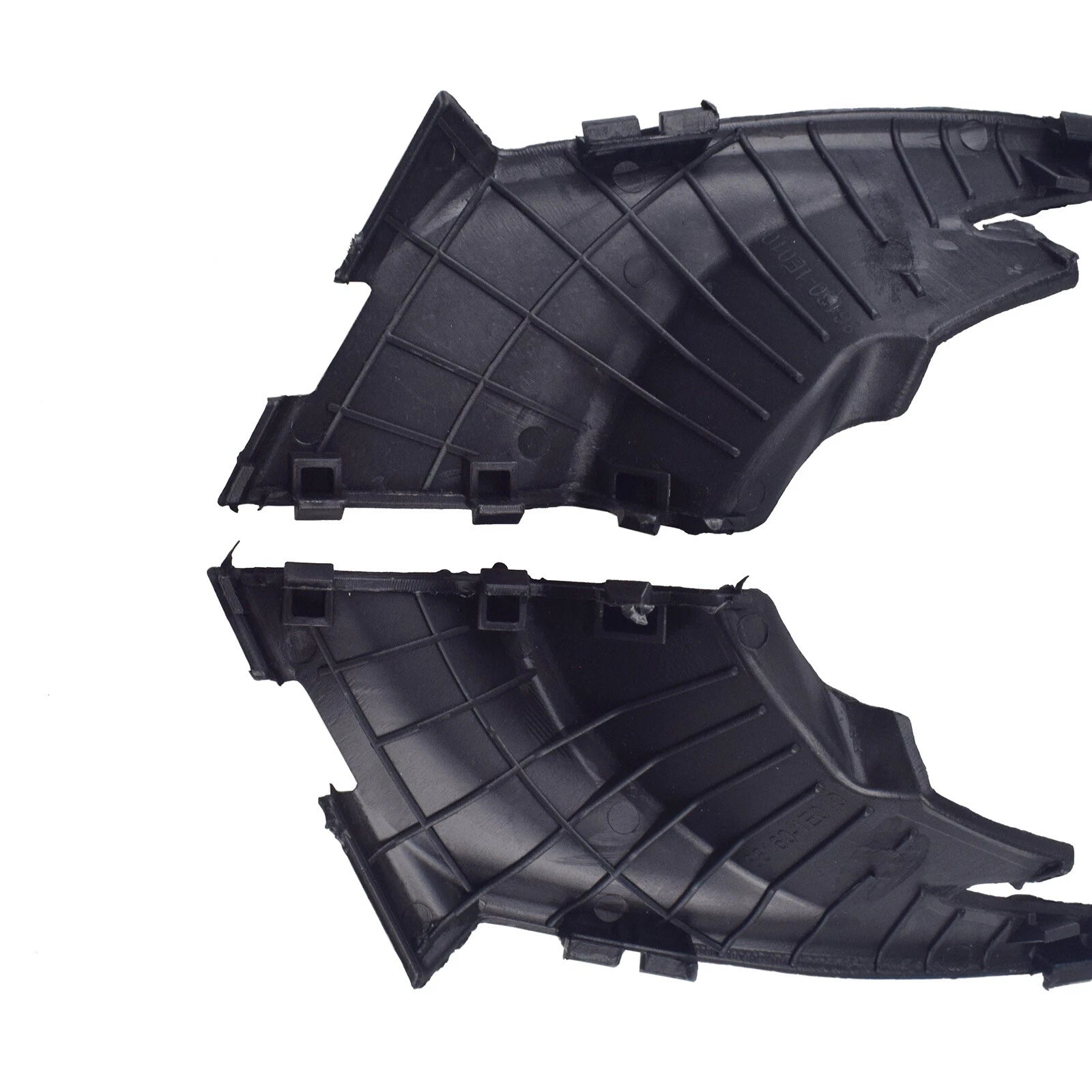Left Right Side Cowl Extension Plastic Trim Cover For 2006-2011 Hyundai Accent 6B93BC-57