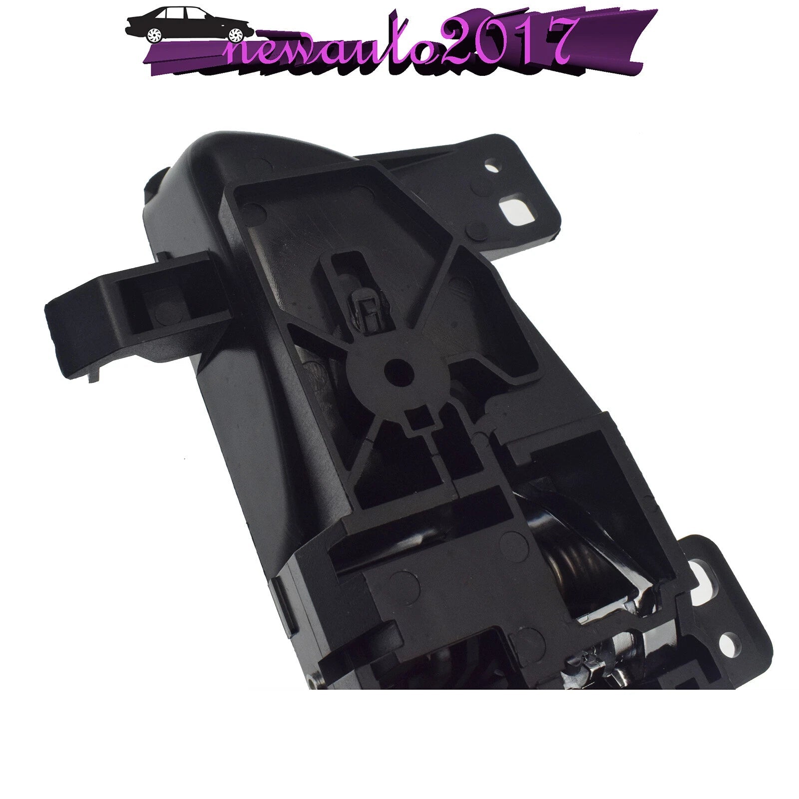 Right Inner Interior Inside Door Handle Black w/ Chrome For Subaru 61051FJ021VH 6B93BC-57