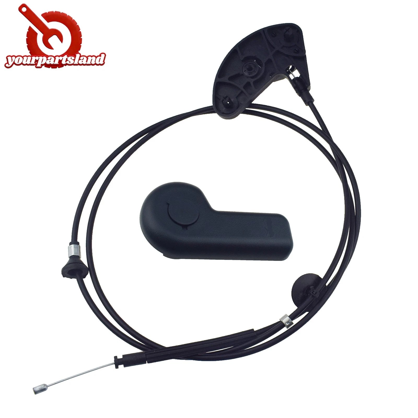 Hood Latch Lock Release Control Cable & Level for 12-17 Ford Focus C-Max 912-195 6B93BC-57