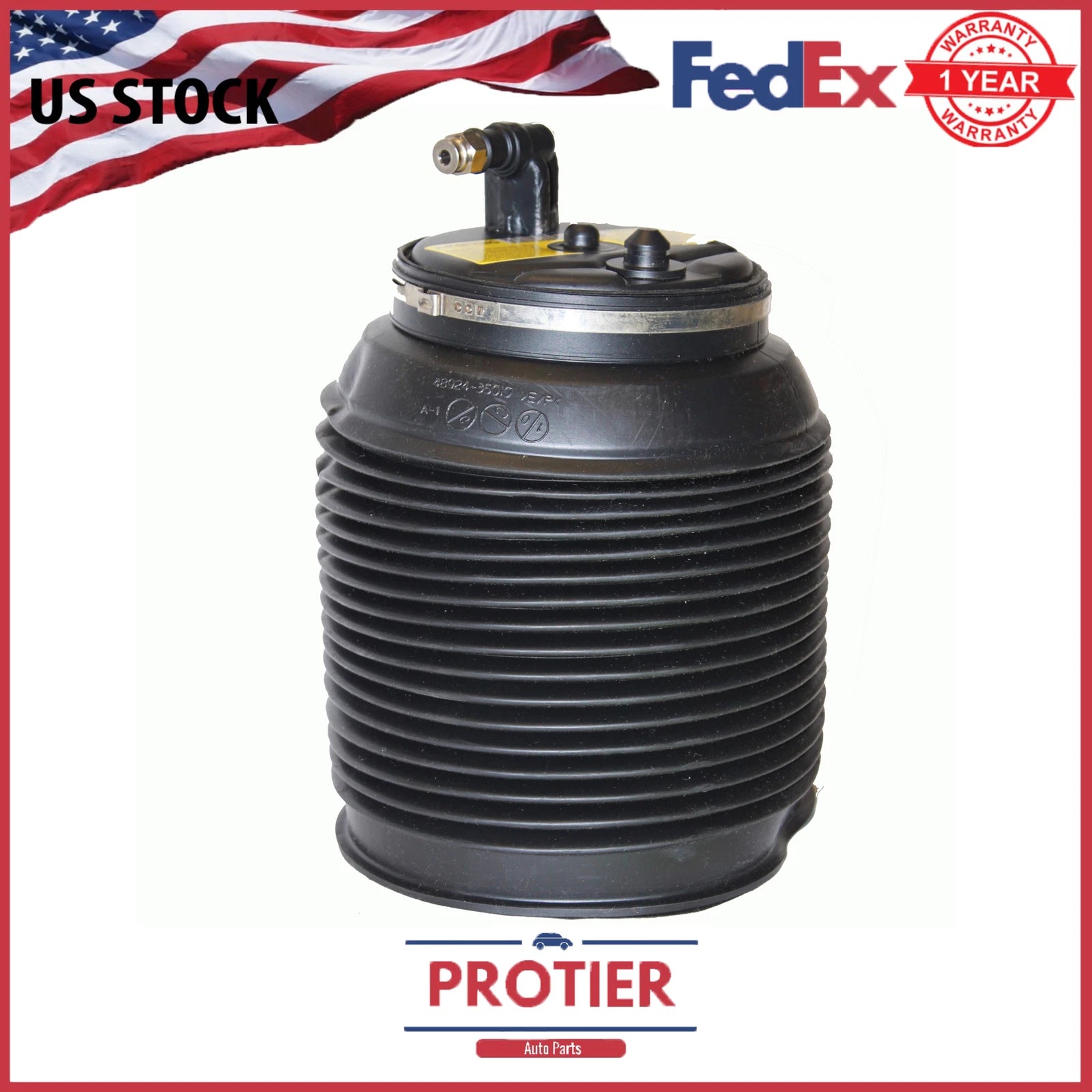 Rear Right Air Spring for 2003-2009 LEXUS GX470 2003-2011 TOYOTA 4RUNNER OE SPEC 6B93BC-57