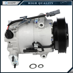 AC A/C Compressor w/ Clutch Fits Chevrolet Cruze 1.4L 2011 CVC Compressor 6B93BC-57