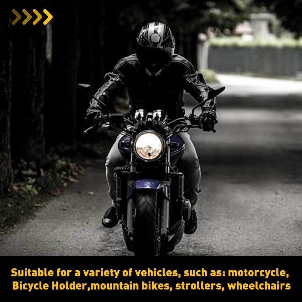 For ATV Bike Motorcycle Handlebar Cup Holder Mount Beverage Drink Water Bottle A 6B93BC-57
