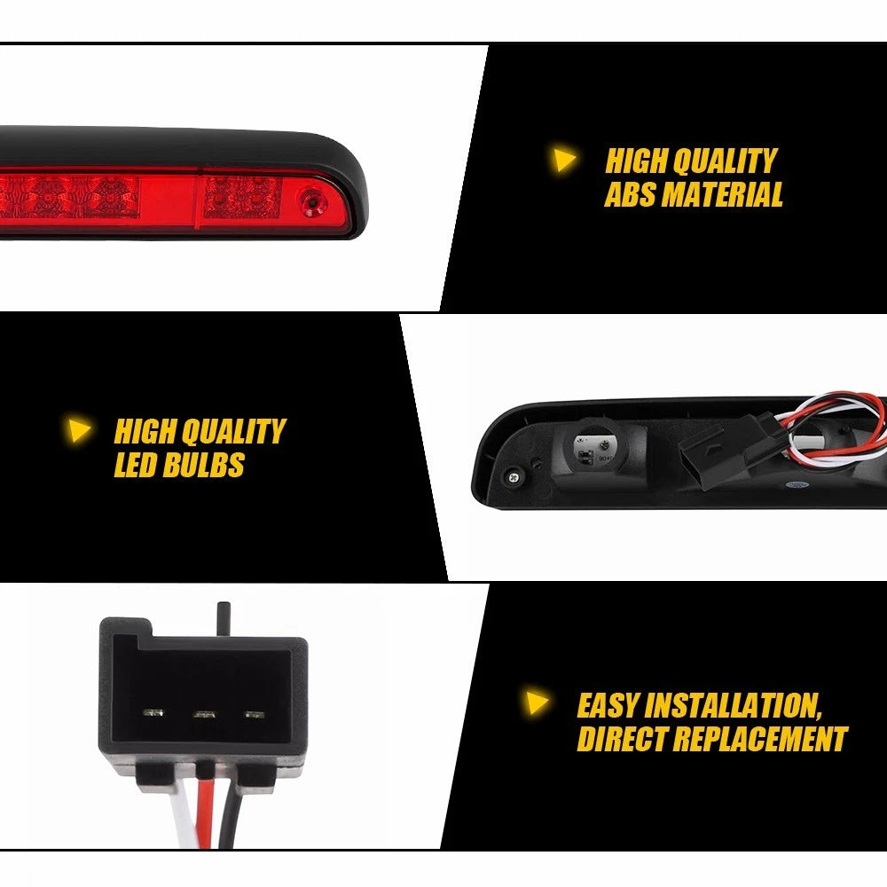 FOR 1992-1997 FORD BRONCO F150 F250 F350 THIRD 3RD TAIL BRAKE LIGHT CARGO LAMP A 6B93BC-57