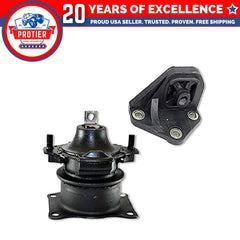 Fits 2003-2007 Honda Accord 2.4L Front Motor & Upper Trans Mount 2pcs : A4526HY 6B93BC-57
