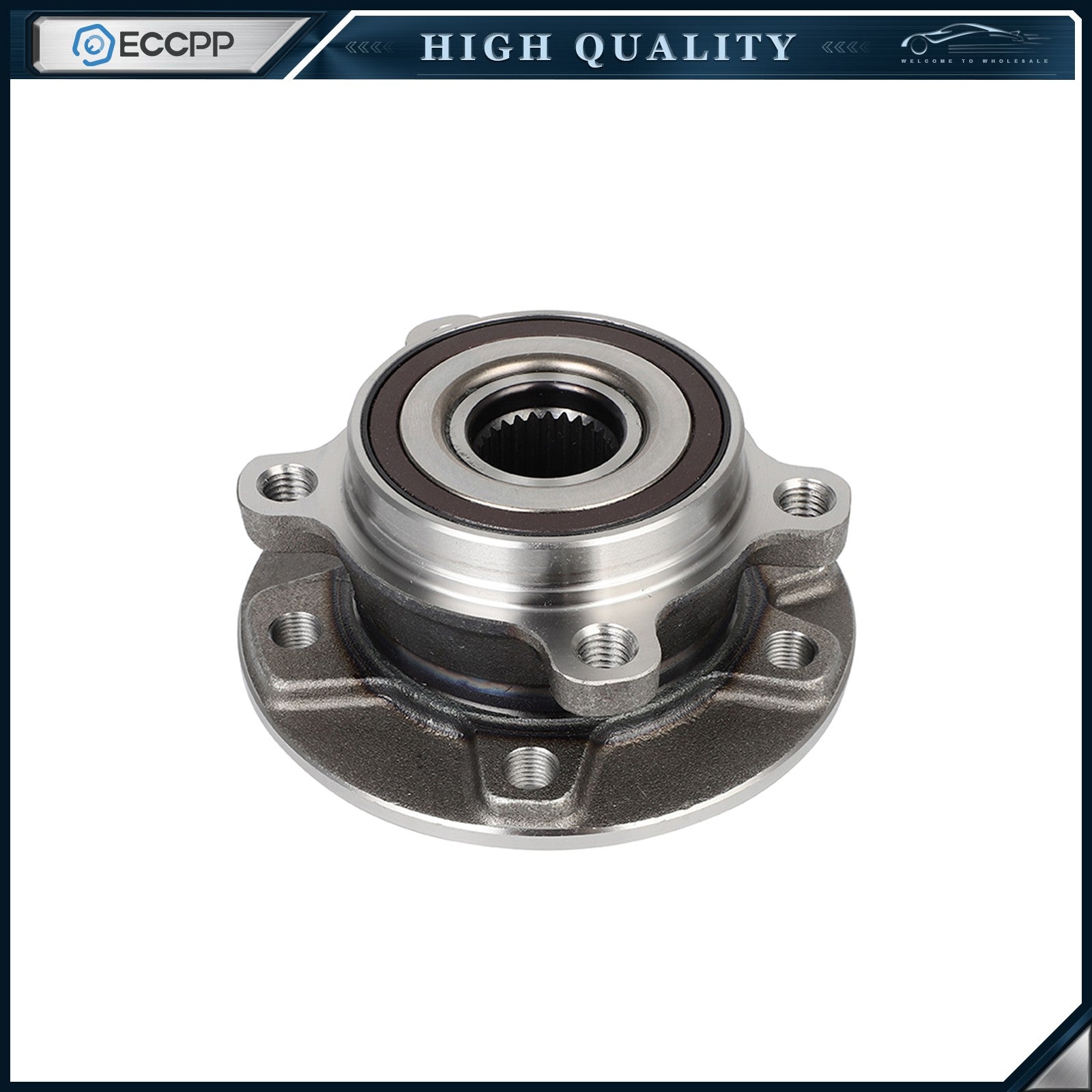4Pcs Front & Rear Wheel Hub Bearings Assembly For Jeep Compass Renegade AWD Only 6B93BC-57