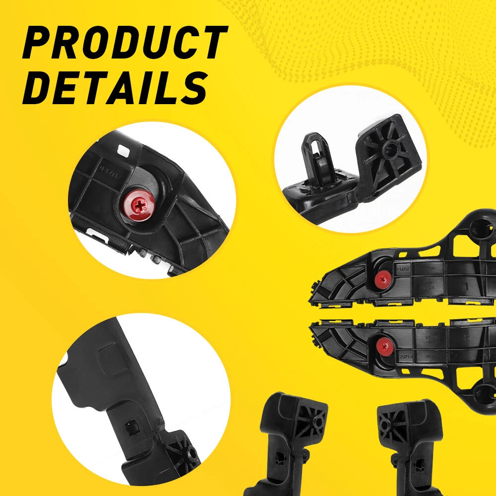 For Toyota Highlander 2014-2019 Bumper Bracket Retainer Front Holder Support EOA 6B93BC-57