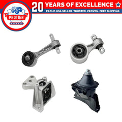 Fits 2006-2011 Honda Civic 1.8L Sedan MANUAL Engine Motor & Trans Mount 4PCS 6B93BC-57