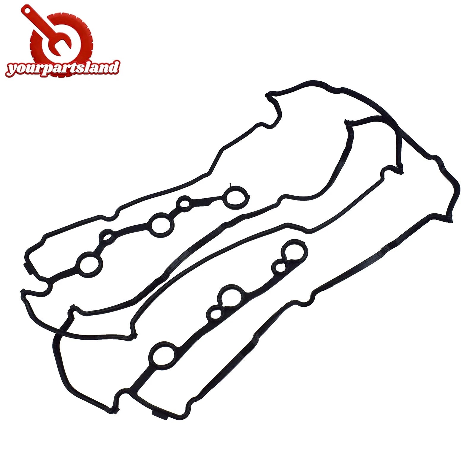 For NISSAN Armada INFINITI QX56 Left & Right Engine Cover Gasket Set 13270-1LA0A 6B93BC-57
