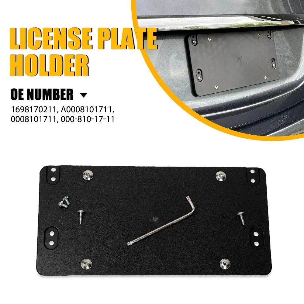 Rear License Plate Mount Bracket for Mercedes-Benz C-Class C200 250 300 C63 EOA 6B93BC-57