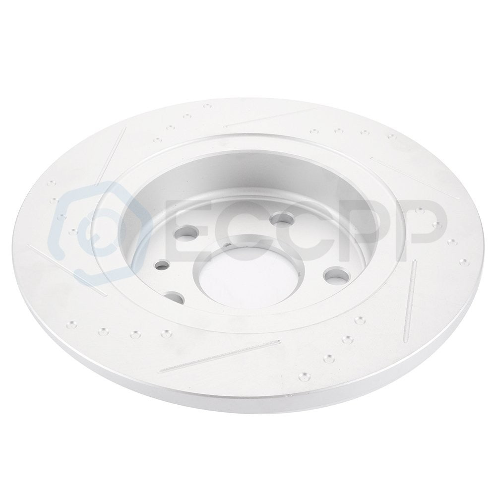 Rear Discs Brake Rotors Set For Buick Encore 2013 2014 - 2018 Slot and Solid 6B93BC-57