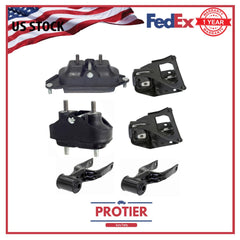 Engine & Trans Mount Set 6PCS for Pontiac Car Grand Prix V6 2004 - 2006 6B93BC-57