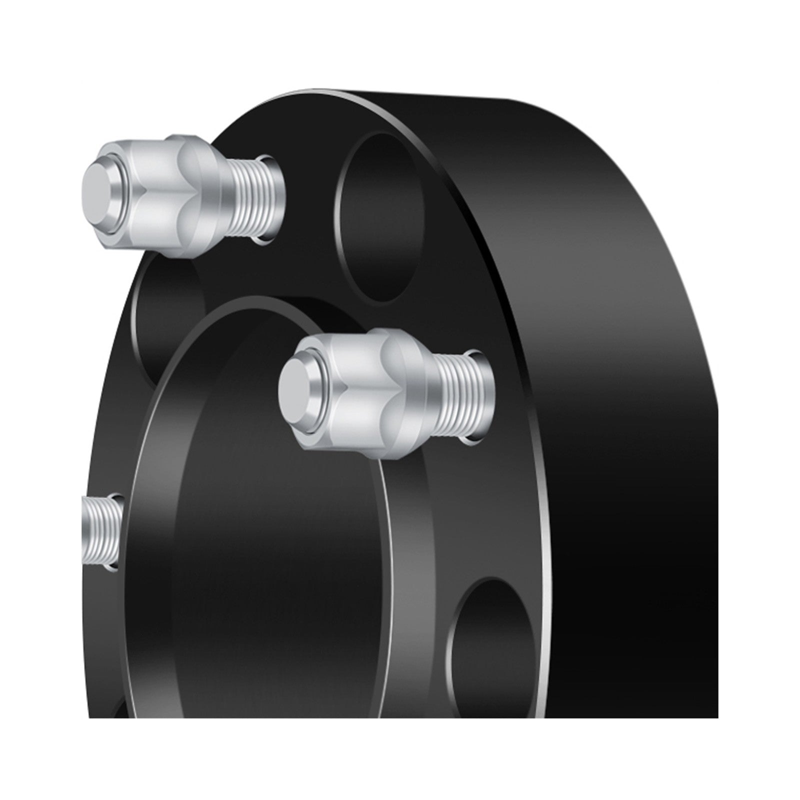 2 Pcs 1.5'' 5x150 Hub Centric Wheel Spacers 14x1.5 For Toyota Tundra Lexus LX570 6B93BC-57