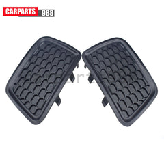 Pair Front Lower Grille Tow Hook Cover Bezel For 2014-2016 Jeep Grand Cherokee 6B93BC-57