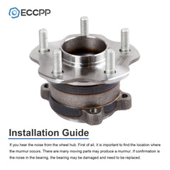 1P Wheel Hub Bearing Rear For Nissan Altima Maxima Murano Pathfinder FWD 15-2018