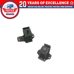 Front L & R Motor Mount 2PCS Set Compatible for 1998-2004 Nissan Frontier/ 6B93BC-57