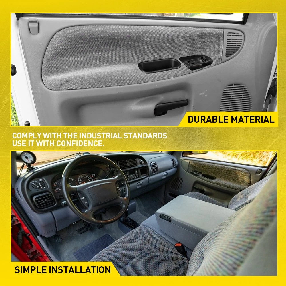 2X INSIDE DOOR HANDLE LH+RH FOR 1994 95 96-02 Dodge Ram 1500 2500 3500 4741405 A 6B93BC-57
