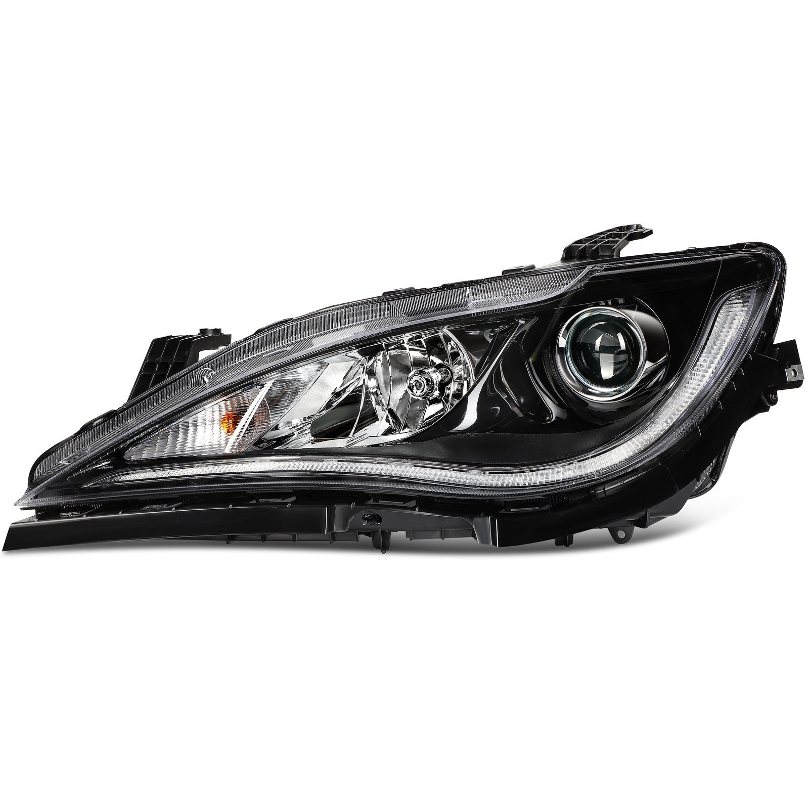 Driver Left Side Headlight For 2017-2020 Chrysler Pacifica Voyager 3.6L Black 6B93BC-57