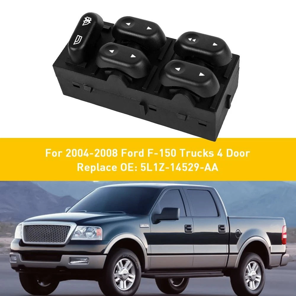 For 2004-2008 Ford F-150 Front Master Power Window Switch Driver Side Left EOA 6B93BC-57