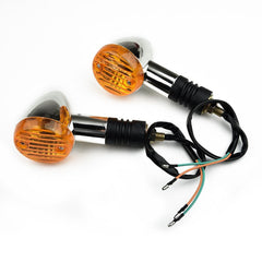 2pcs Motorcycle Turn Signal Indicator Light Blinker for kawasaki Suzuki Honda US