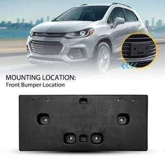 For 2017-2022 Chevrolet Trax Front License Plate Frame Holder Mount Bracket EOA 6B93BC-57