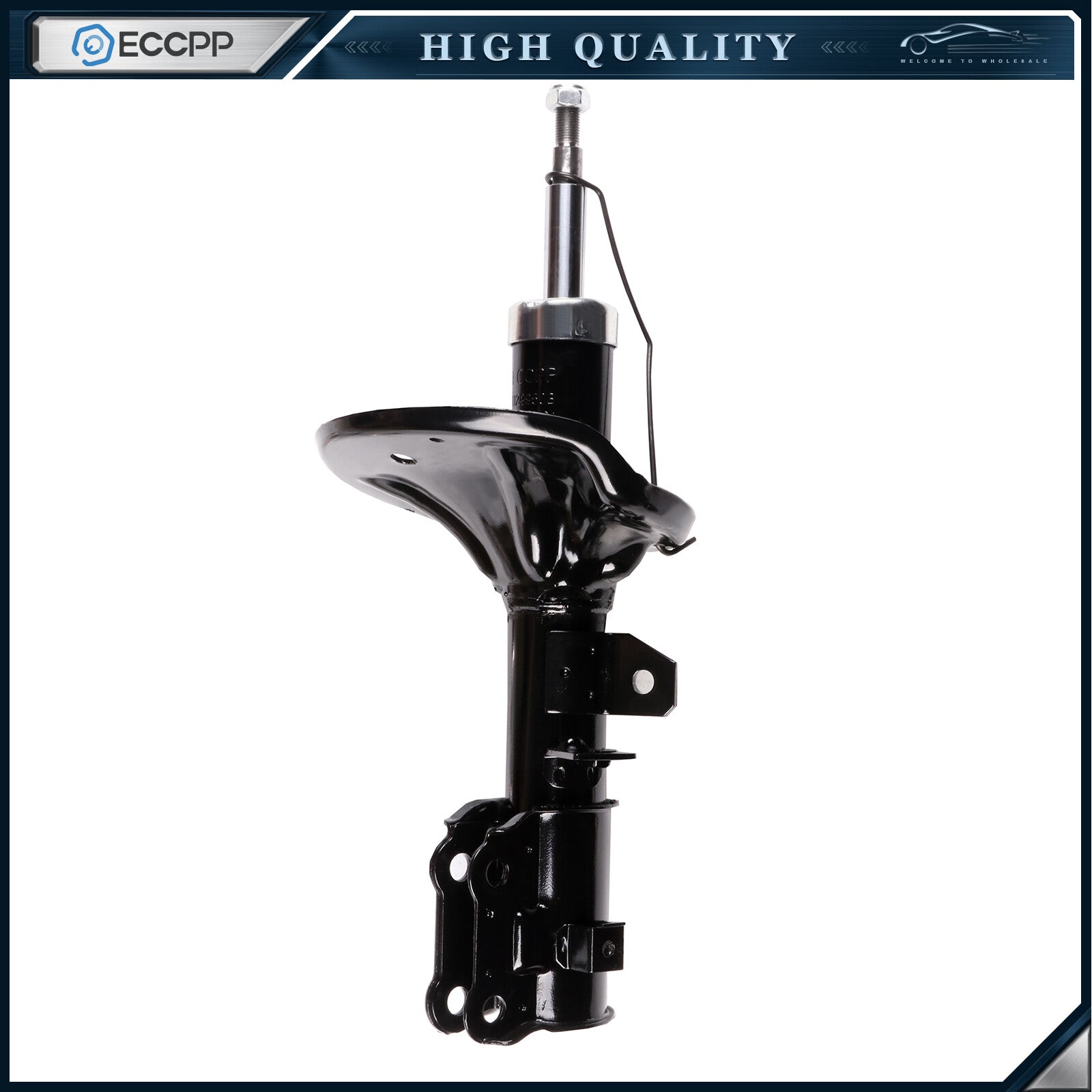 Front Pair Struts Shocks For 2004-2009 Kia Spectra 2.0L L4 FWD Left Right 6B93BC-57