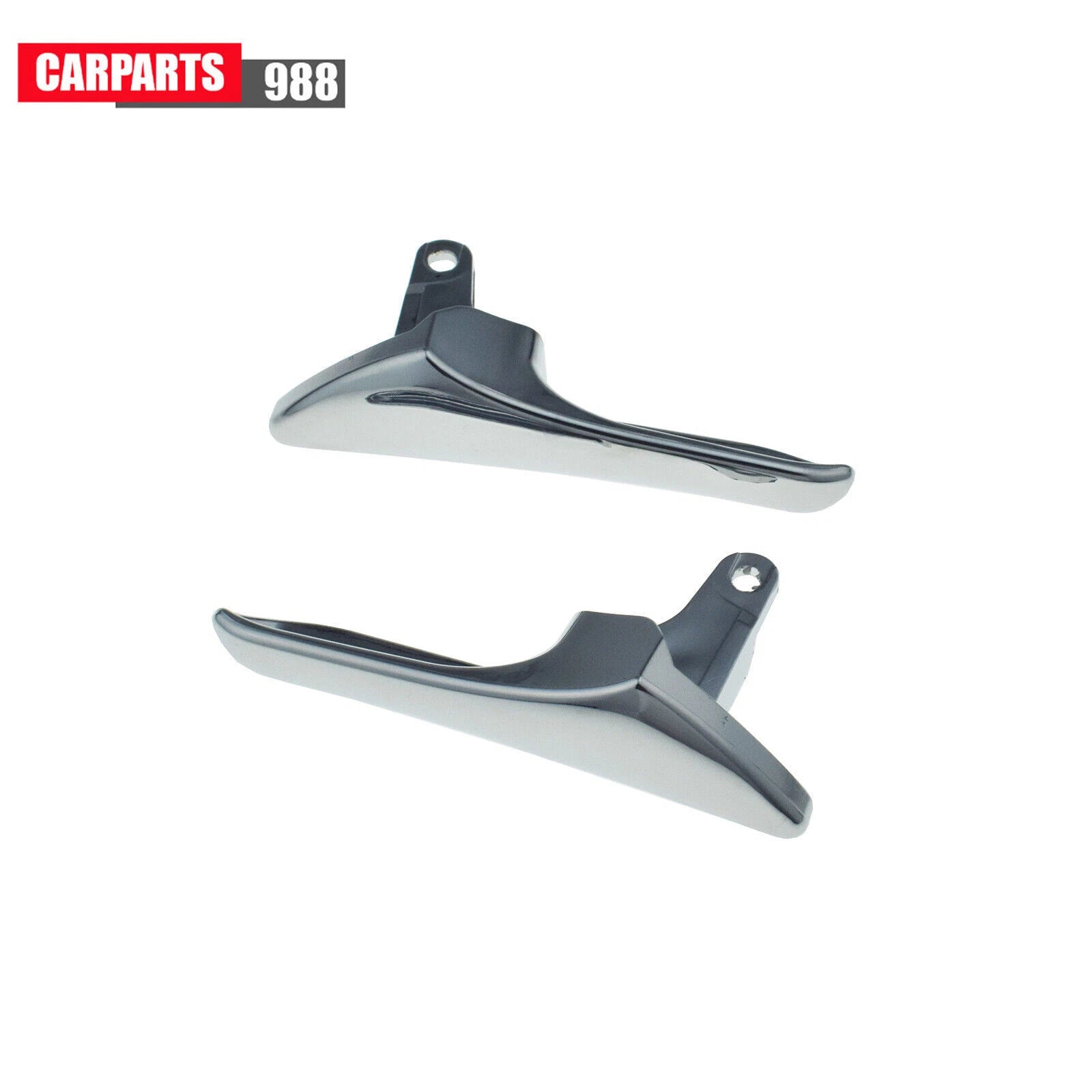 For Mercedes S211 W211 W219 Pair Left & Right Interior Door Pull Handles Chrome 6B93BC-57