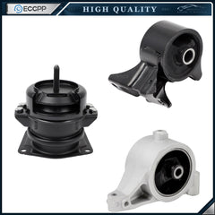 ECCPP Engine Motor Mount 3Pcs Set For 2001-06 Acura MDX 2003-04 Honda Pilot 3.5L ECCPP