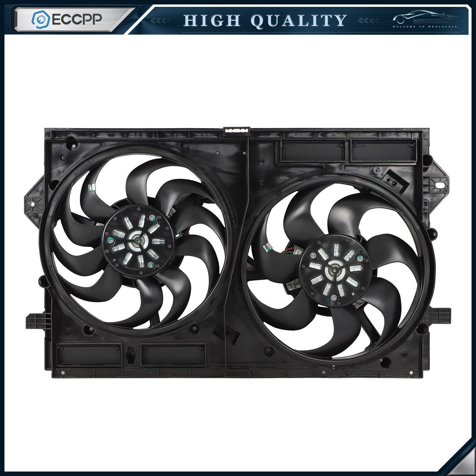 Electric Radiator Condenser Fan Assembly For 2016 2017 2018-2020 Buick Envision 6B93BC-57