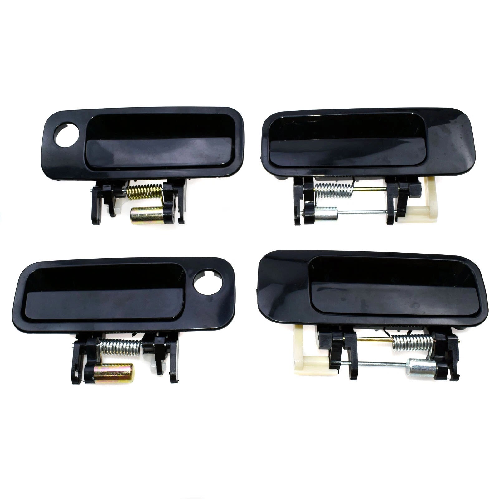 Black Outside Outer Door Handle Front Rear Left Right For Toyota Camry 1997-2001 6B93BC-57