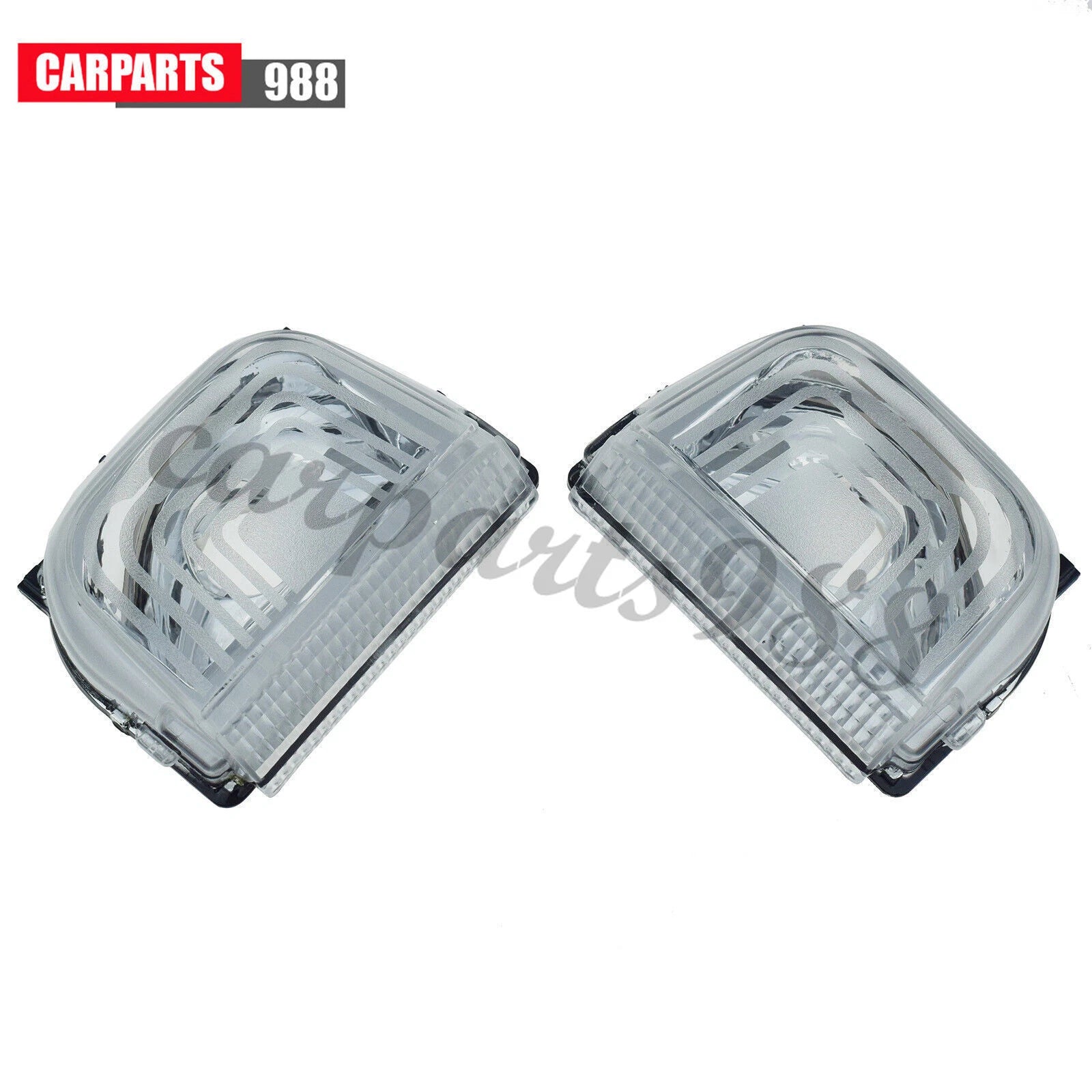 Pair Rearview Mirror Repeater Lamp Turn Signal Light For 19-20 Mercedes Sprinter 6B93BC-57