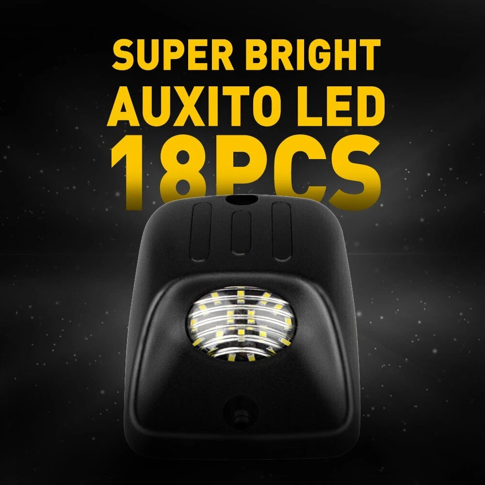 For 1999-2004 Toyota Tacoma LED License Plate Light Lamp Housing White Red EOA 6B93BC-57
