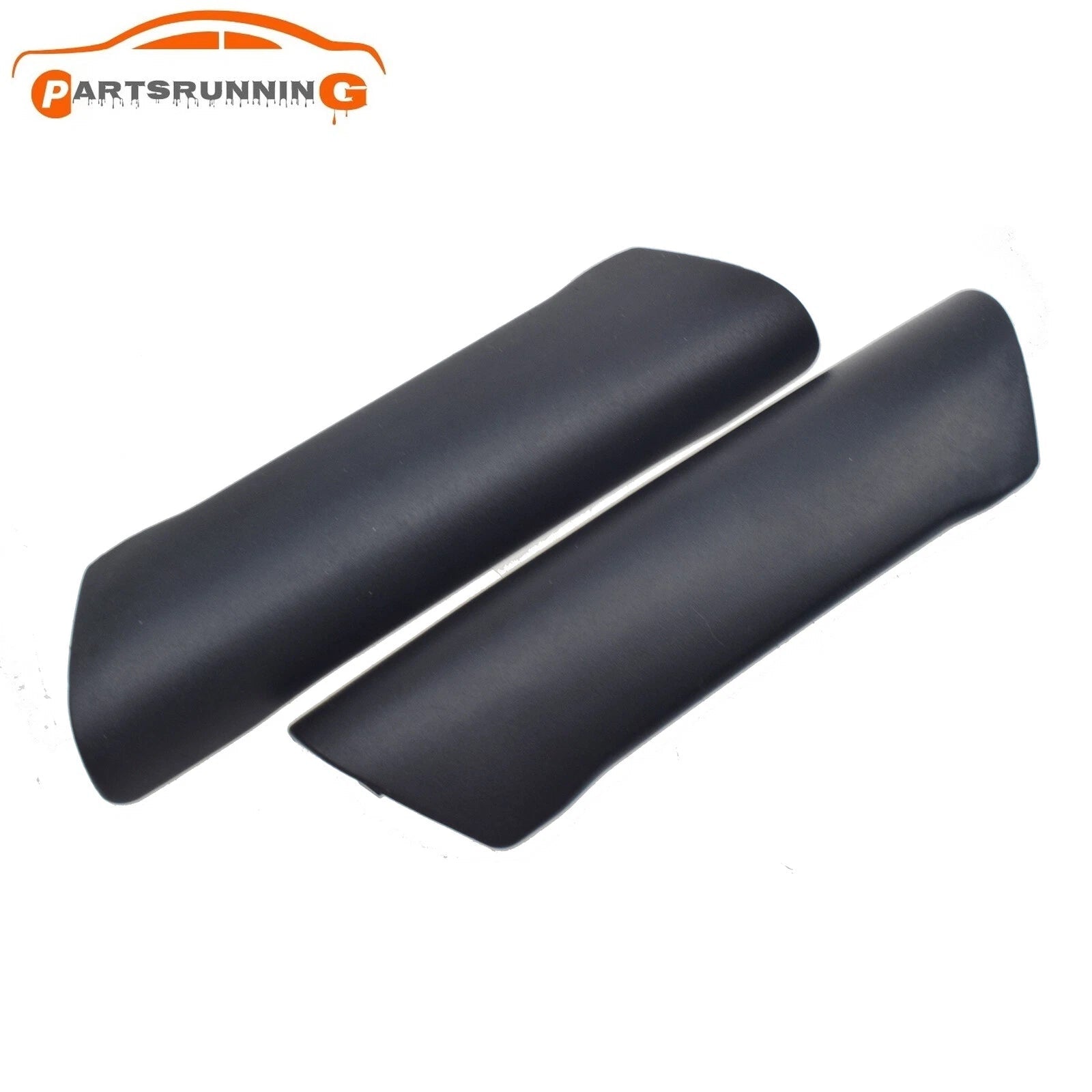 2x Door Handle Trim Handle Shell Cover Black For VW Transporter T5 MK1 2003-2010 6B93BC-57