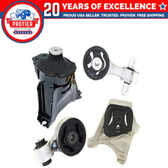 Fits 2006-2011 Acura CSX 2.0L Front Engine Motor & Torque Strut Mount Set 4PCS 6B93BC-57
