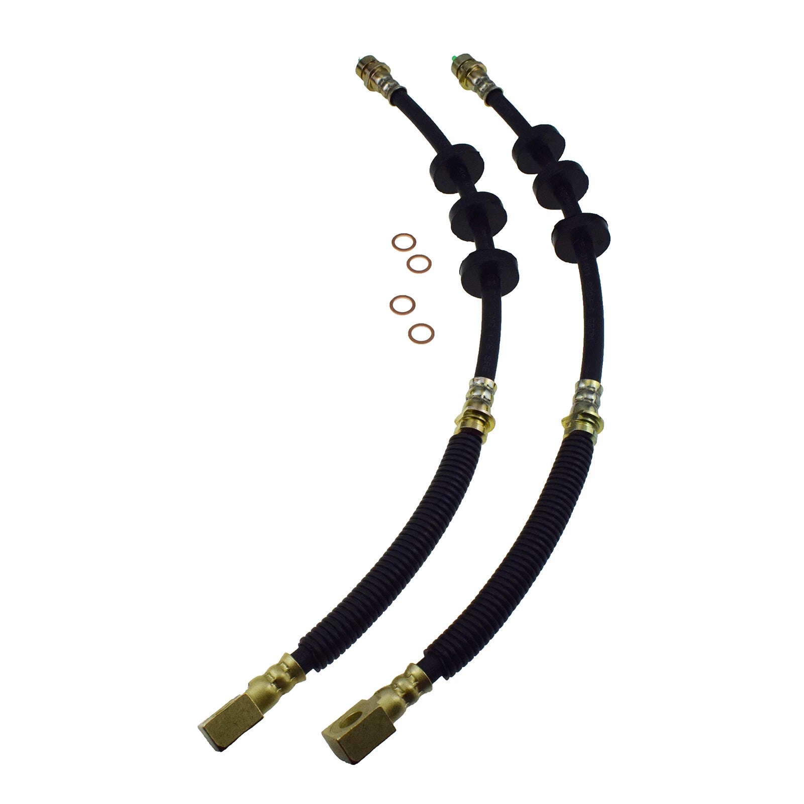 Front Left & Right Brake Hydraulic Hose For Ford Focus 2008-2011 AS4Z2078B 6B93BC-57