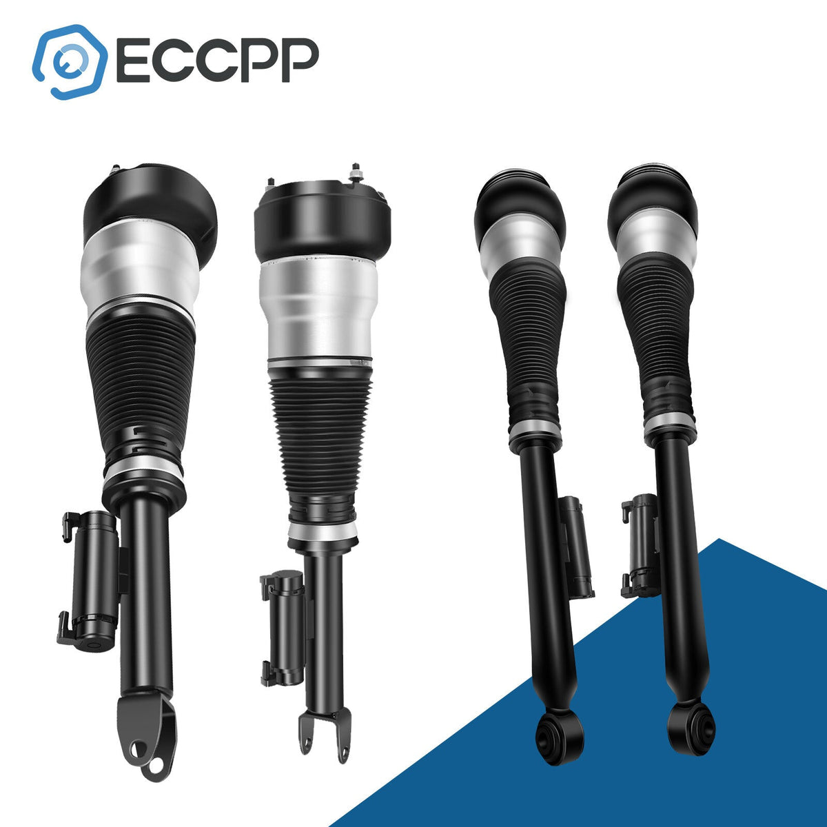 4PCS Front Rear Air Suspension Shock For RWD Mercedes W222 S350 S550 S63 S65 6B93BC-57