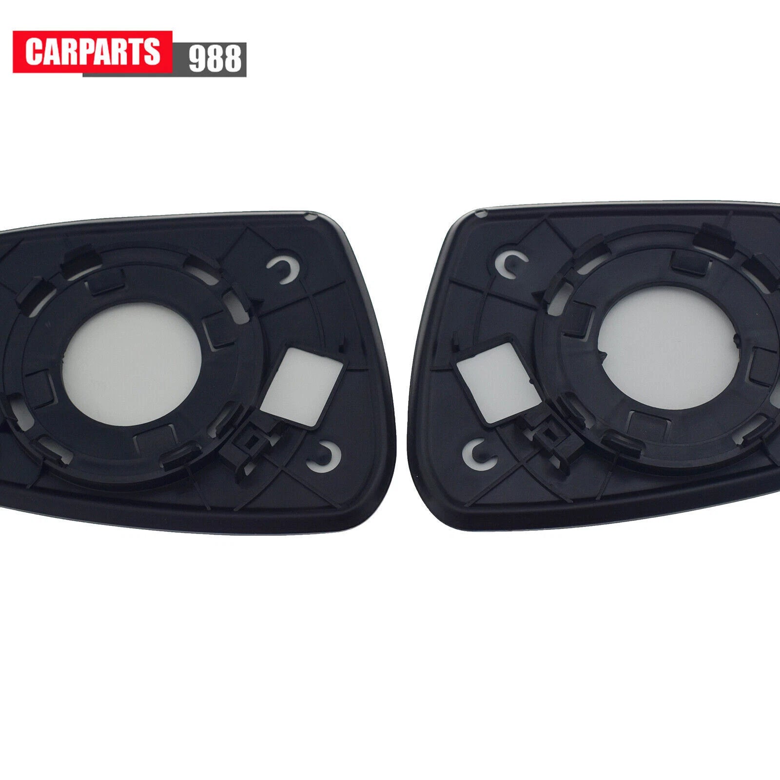 Left Right Non-Heated Mirror Glass w/ Base For 2014-2018 Kia Forte Sedan Forte5 6B93BC-57