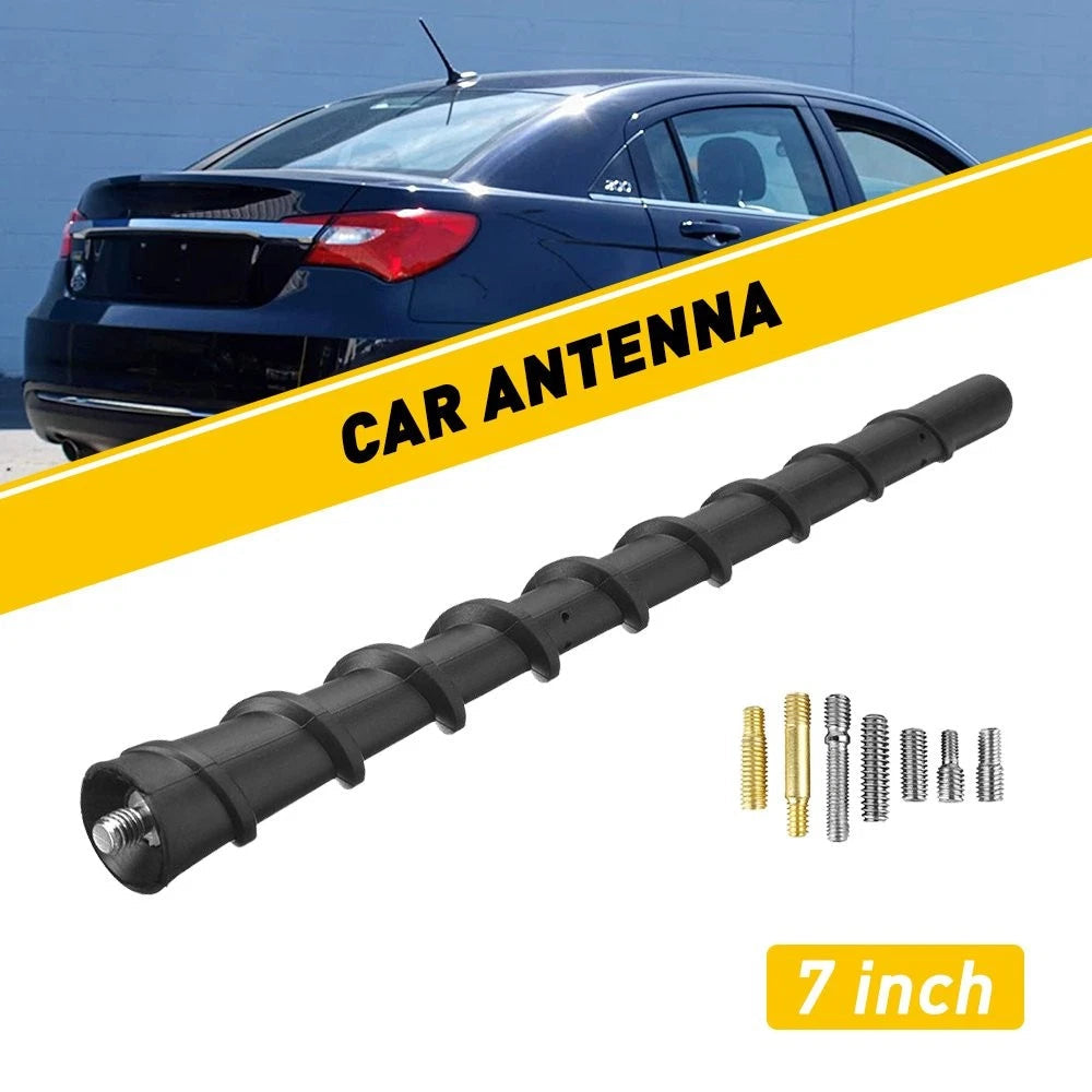 7" Short Rubber Spiral Mast Antenna Radio AMFM for JEEP GRAND CHEROKEE 2011-2013 6B93BC-57