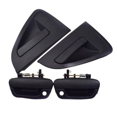 4Pcs Black Outer Door Handle Front Rear Left Right For 2013-2015 Chevrolet Spark 6B93BC-57