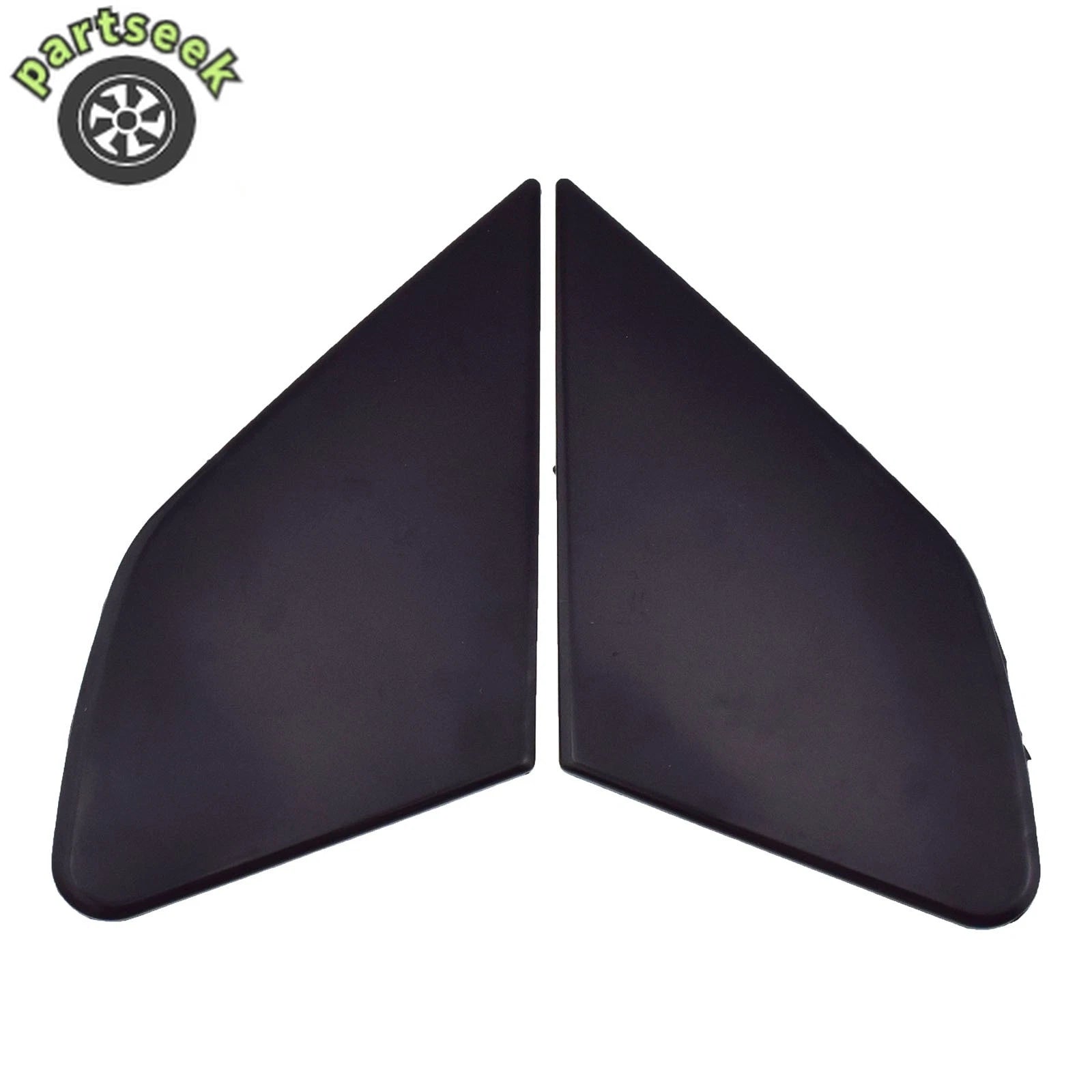 2pcs Car Front Door Garnish Window Glass Trim Cover for Honda Fit Jazz 2009-2013 6B93BC-57