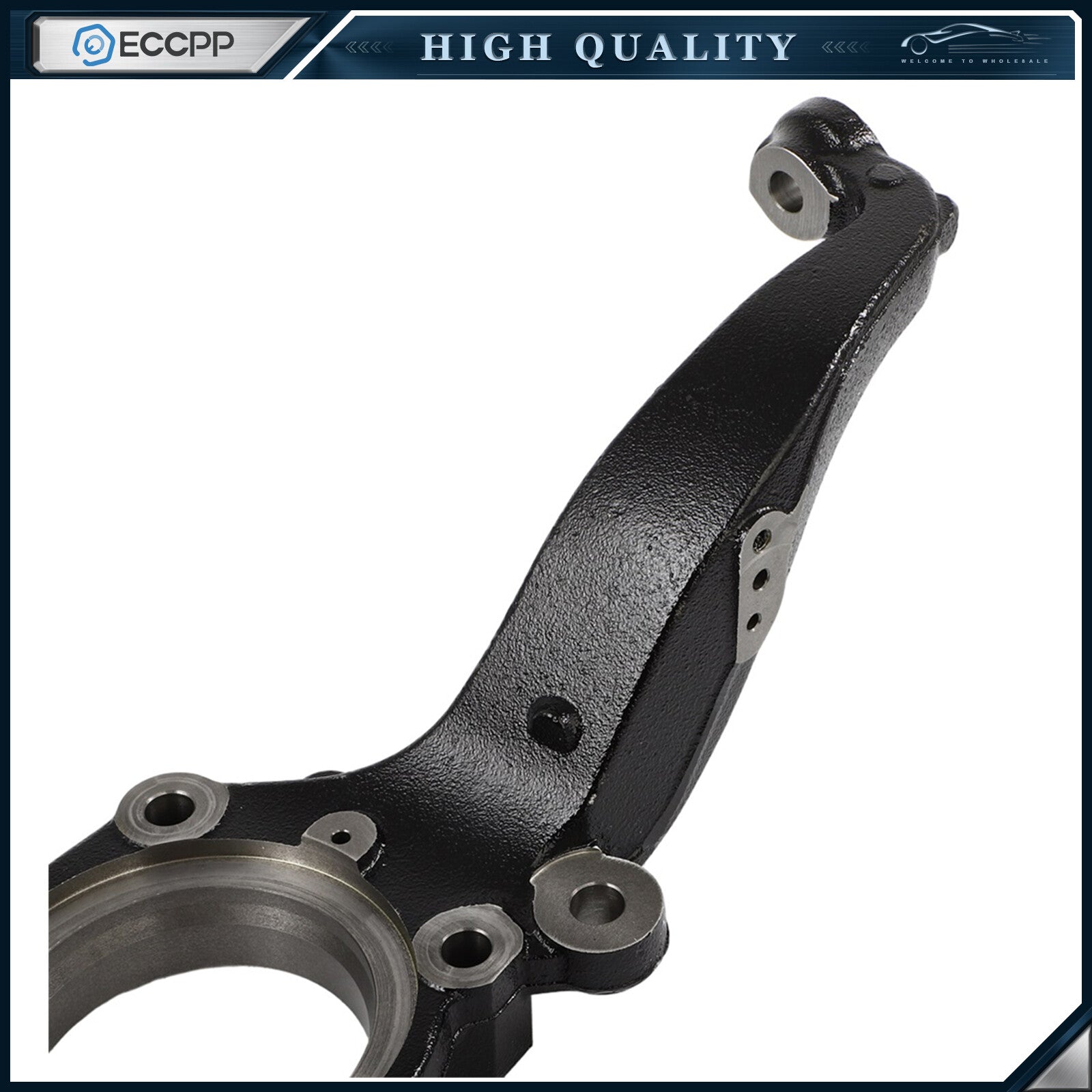 1X Front Right Passenger Side Steering Knuckle For Ford F-150 2010-2014 4WD Only 6B93BC-57