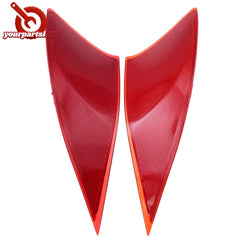 Red Lens Rear Bumper Reflector Covers For Lexus IS IS250 IS350 IS300 2014-2020 6B93BC-57