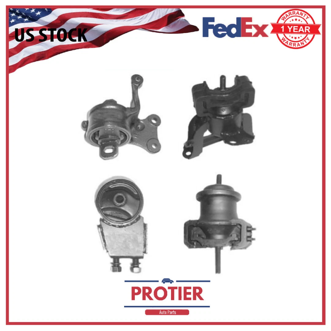 Motor & Trans Mount 4PCS for 1997 - 2000 Mazda Millenia 2.5L 6B93BC-57