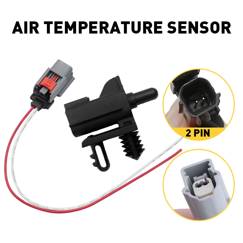 For 2013-2019 Ford Flex Fusion Ambient Temp Air Temperature Sensor Connector USA 6B93BC-57