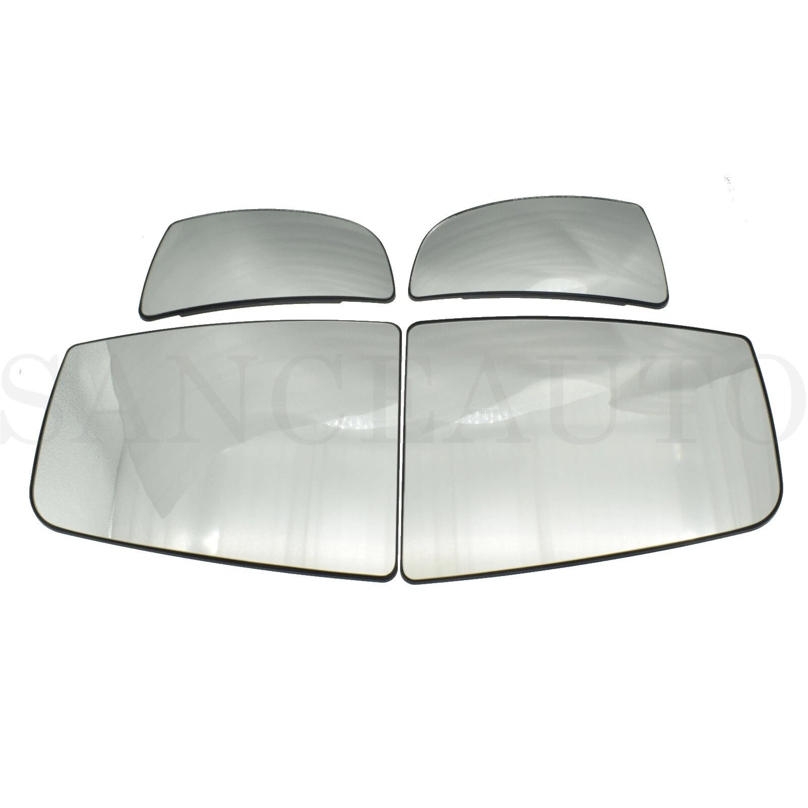 Lower & Upper LH RH Wing Mirror Glass Heated For Ford Transit 150 250 350 15-22 6B93BC-57