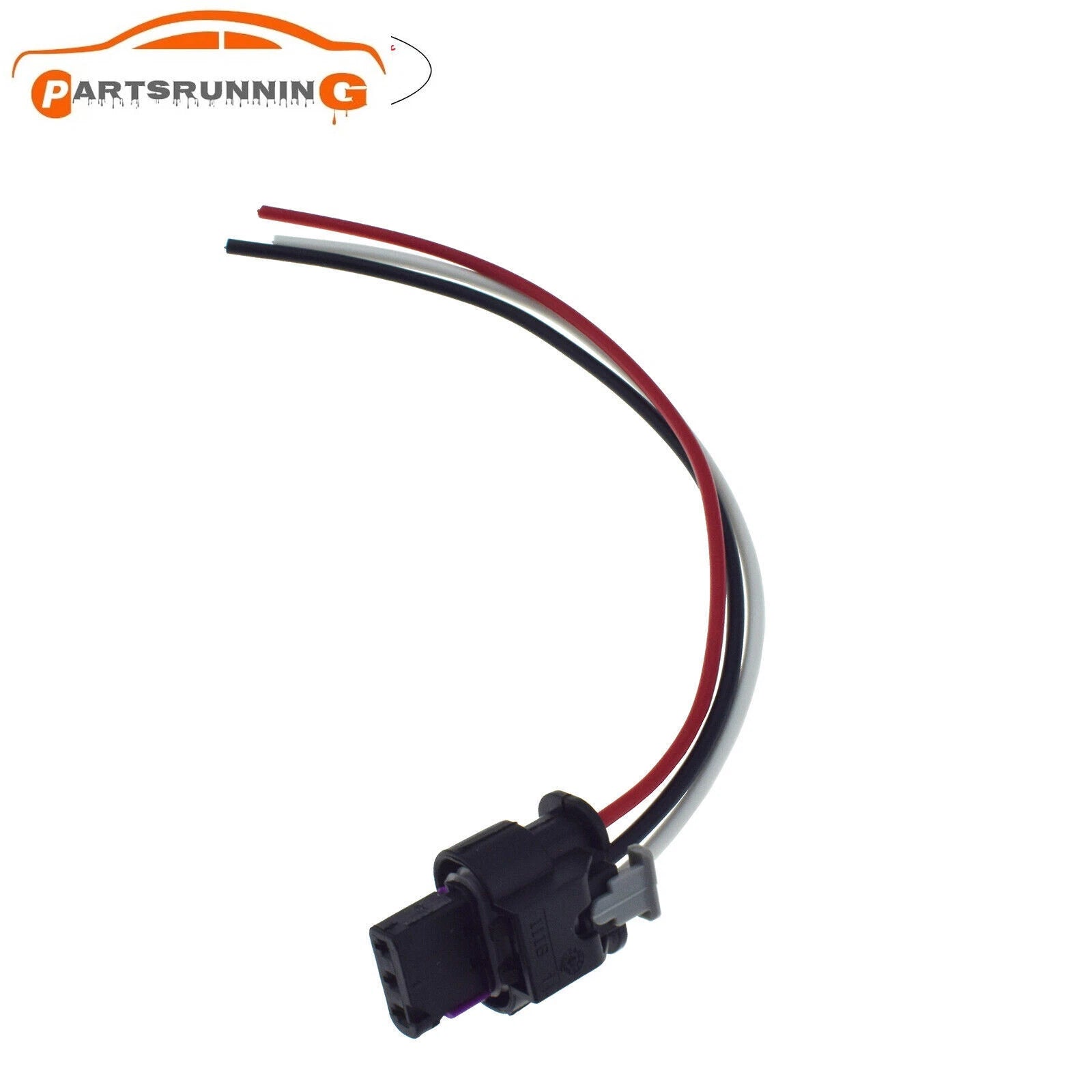 3C0973203 3Pins Flat Housing Connector Plug For VW Seat Audi A3 Q7 Skoda Octa 6B93BC-57